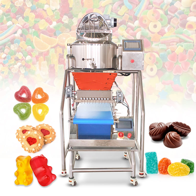 Candy Cooking & Depositing All-in-One Machine